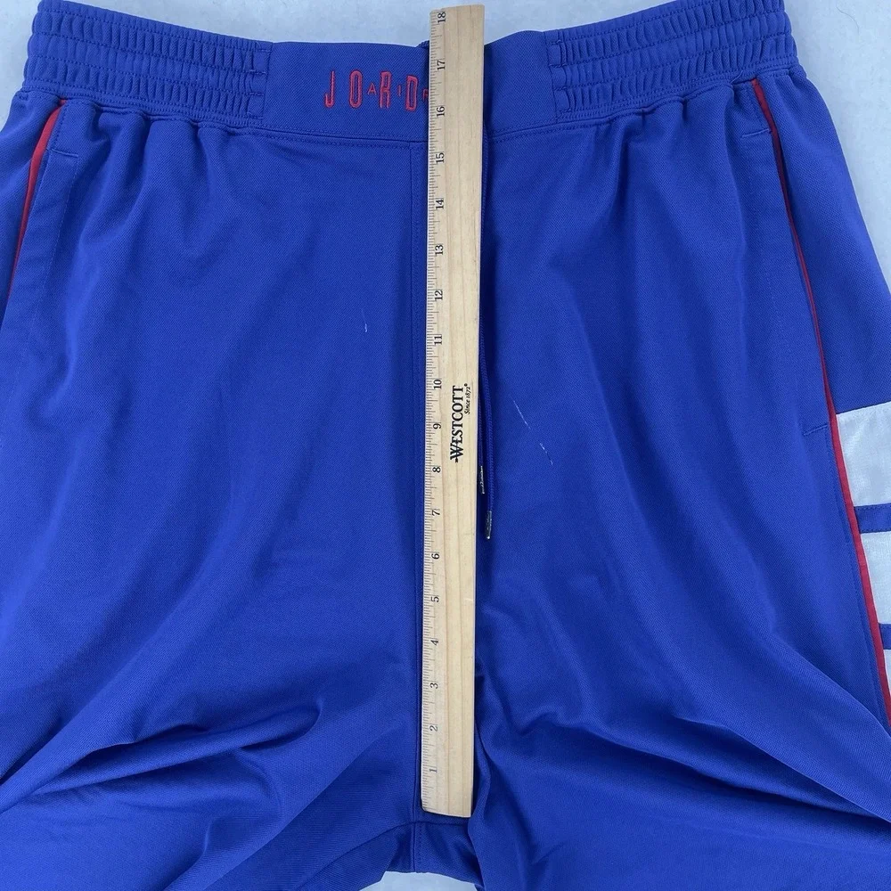 Air Jordan Cat Scratch Shorts Mens 3XL Purple Basketball Retro Y2K Baggy Active